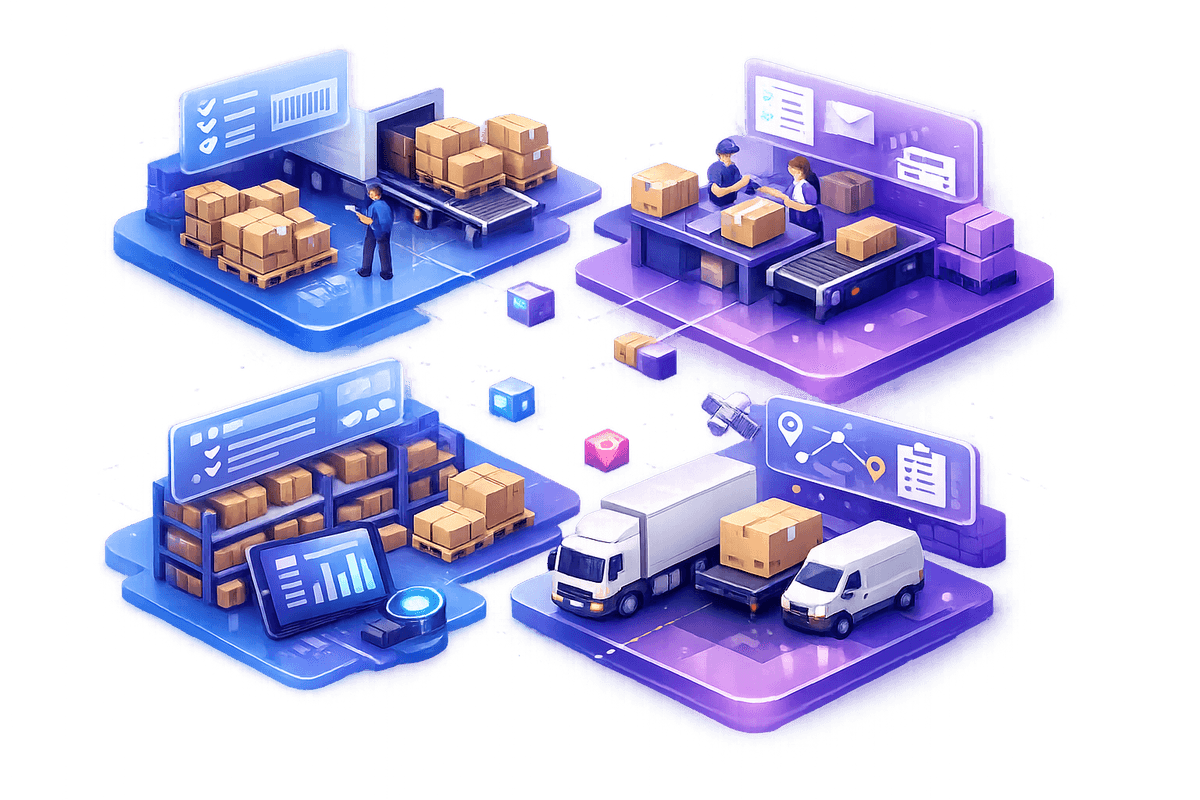 Warehouse operations dashboard